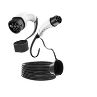 Câble de charge pour véhicule électrique de type 2, 32A, IEC 62196, Mennekes, 10M, IP65, cordon de charge EVSE robuste, station de charge