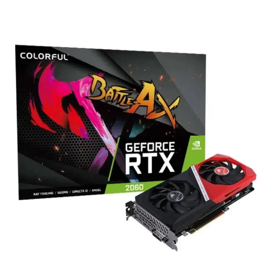 Original RTX2060 AX DUO 12G best quality graphic card Geforce RTX2060 AX DUO 12G for desktop
