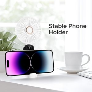 2024 Hot Sale 5 Speed Foldable Portable <b>USB</b> Rechargeable Outdoor Hotel Household Use Handheld Cooling <b>Mini</b> <b>Fan</b> Custom - Product Image 3