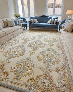 Tapis fait main <span class=keywords><strong>de</strong></span> luxe en <span class=keywords><strong>laine</strong></span> et soie, tufté à la main, design personnalisé, taille et couleur sur mesure, respectueux <span class=keywords><strong>de</strong></span> l'environnement, pour salon et chambre à coucher, fabriqué par une usine ODM - Product Image 6