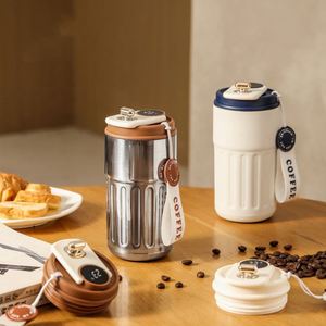 แก้วกาแฟสแตนเลส 316 พิมพ์โลโก้ตามสั่ง WSY586 พร้อมเชือกพกพา ของขวัญสำหรับองค์กร กีฬา บันเทิง ธุรกิจ - Product Image 5