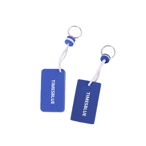 Rectangle Floating Keychain, EVA Floating Keychain, Water Sports <b>Waterproof</b> <b>Foam</b> Floating Key Ring - Product Image 2