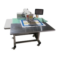 Machine à coudre industrielle manuelle à plat, robuste, à une aiguille, pour bagages, chaussures, jeans, sacs à dos, avec point de verrouillage programmable