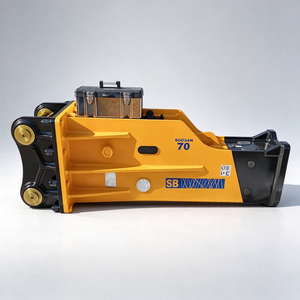 Cincel Hidráulico Silencioso SB70 de 140 mm para Martillo y Rompedor, para Excavadoras de 16-21 Toneladas, 1 Año de Garantía - Product Image 1