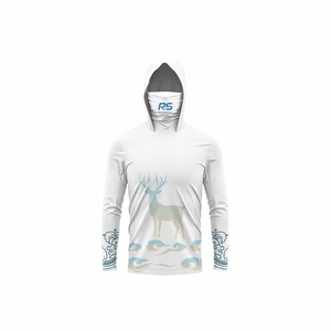 Camiseta de Pesca con Sublimación Total, Diseño Personalizado, Sin Decoloración, Poliéster de Secado Rápido, UPF 50, Calidad de Torneo - Product Image 3