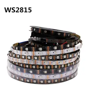 OEM Addressable Break Point Cahaya Melanjutkan Pixel 1934 WS2815 LED Strip Lampu Mimpi Penuh Warna Berjalan Berubah Warna Led Strip