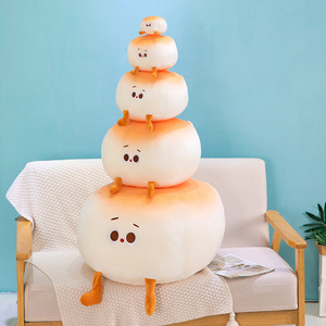 Creative Cute Steamed Bread <b>Doll</b> Pillow Home Decoration Children Girls Holiday Gift with Soft PP Cotton Sleeping Pillow Toys - Product Image 4
