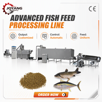 Machine automatique de fabrication d'aliments pour poissons d'eau douce de grande capacité, ligne de production d'aliments flottants pour poissons