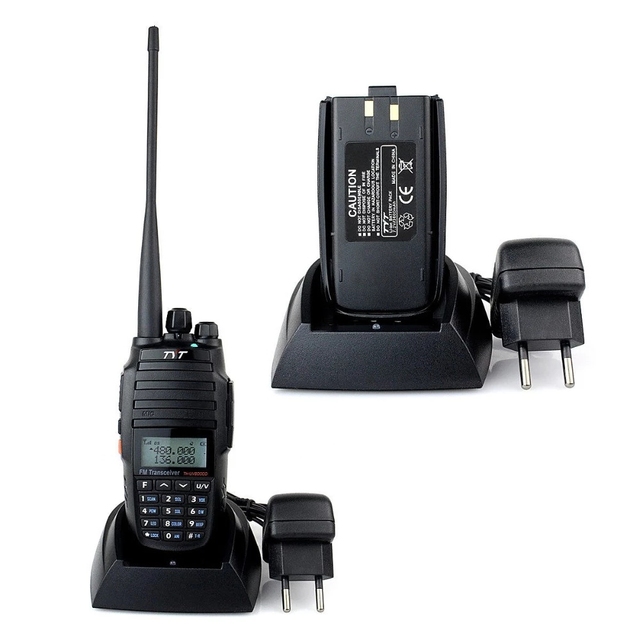 Hot Sale! TYT 10W Handy Radio UHF VHF Handy Talky TH-UV8000D Scrambler 10W Handy 256Channels 3600mah Battery