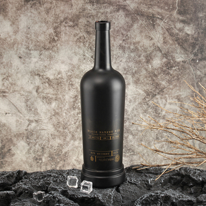 Bouteille en verre vide personnalisée Flint 750ml 500ml avec <span class=keywords><strong>bouchon</strong></span> en liège pour whisky spiritueux liqueur - Product Image 6