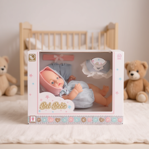 Poupée bébé Bel Bebe avec accessoires 19x14x25 cm pour filles - Product Image 3