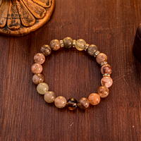 Bracelet en pierres naturelles mates, bijoux de mode pour femmes, bracelets et joncs unisexes, bijoux de mode en pierres naturelles