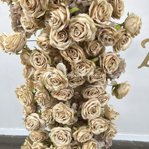 Dkb Phong Cách Mới Vòm Hoa Sắp Xếp Chất Lượng Cao Glod Rose Wedding Trái Tim Vòm Khung + Nhân Tạo Hoa Vòng Hoa - Product Image 5