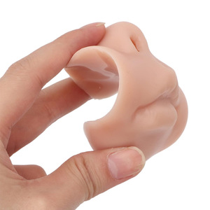 Visage inférieur Silicone Modèle Nez Anneau Lèvre <span class=keywords><strong>Piercing</strong></span> Pratique Formation Bijoux Affichage Piercings PMU Tatouage - Product Image 2