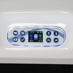 Jacuzzi pour 3 personnes, jardin, extérieur, jacuzzi extérieur, bain à remous, Massage, SPA - Product Image 5