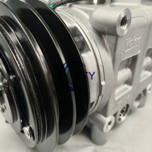XTY交換部品オリジナルコンプレッサーTM438PKクラッチ24VバスエアコンACコンプレッサー<span class=keywords><strong>Valeo</strong></span>用 - Product Image 3