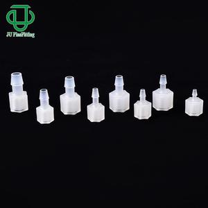 ข้อต่อท่อเจียโหยว 1/8NPT-1/4NPT พลาสติก PP เกลียวใน แบบตรง - Product Image 1