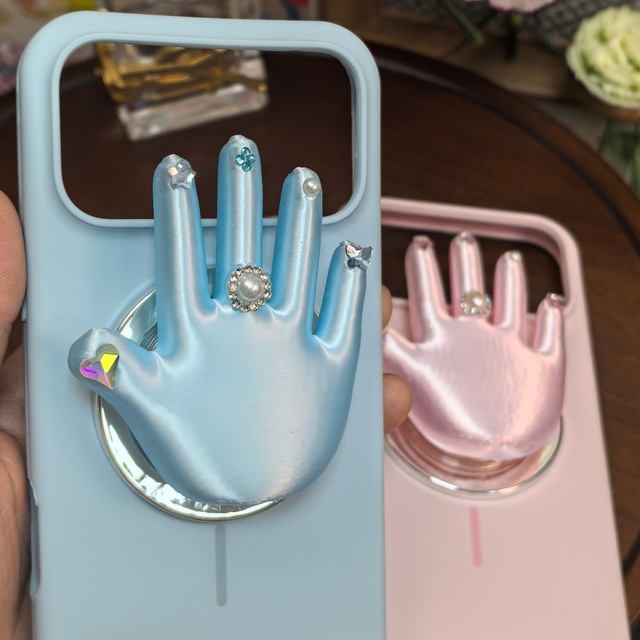 3D Creative Funny Hand Gestures Magnetic Phone Stand for iphone Phone Holder for samsung Mobile Phone Support