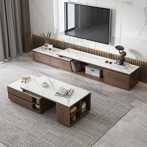 Prezzi bassi vendita calda di fabbrica mobili di qualità in legno moderno <span class=keywords><strong>TV</strong></span> Stand Set <span class=keywords><strong>tavolino</strong></span> - Product Image 2