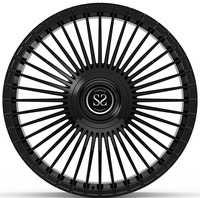 Jantes forgées sur mesure noir brillant 23x11 pour Range Rover 2023 Vogue
