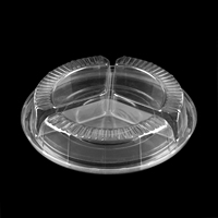 Récipient en plastique personnalisé pour prévenir les fuites boîtes d'emballage alimentaire pour plateau à emporter de fruits en dés