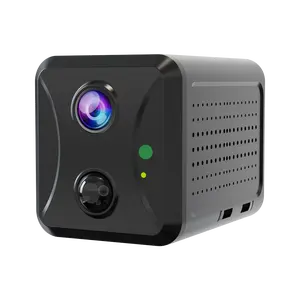 WiFi 1080p Pir 모션 감지 무선 충전식 배터리 cctv 카메라 양방향 오디오 클라우드 와이파이 보안 카메라