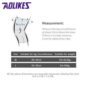 Aolikes Genouillères de haute qualité pour femmes, protège-genoux en éponge pour le yoga, le patinage, le jardinage, la danse, le cyclisme, <span class=keywords><strong>protection</strong></span> C-0210 - Product Image 3