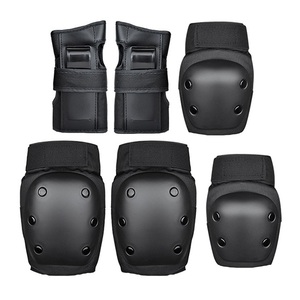 儿童成人可调尺寸滑冰保护腕肘护膝套装滑板保护装备 - Product Image 2