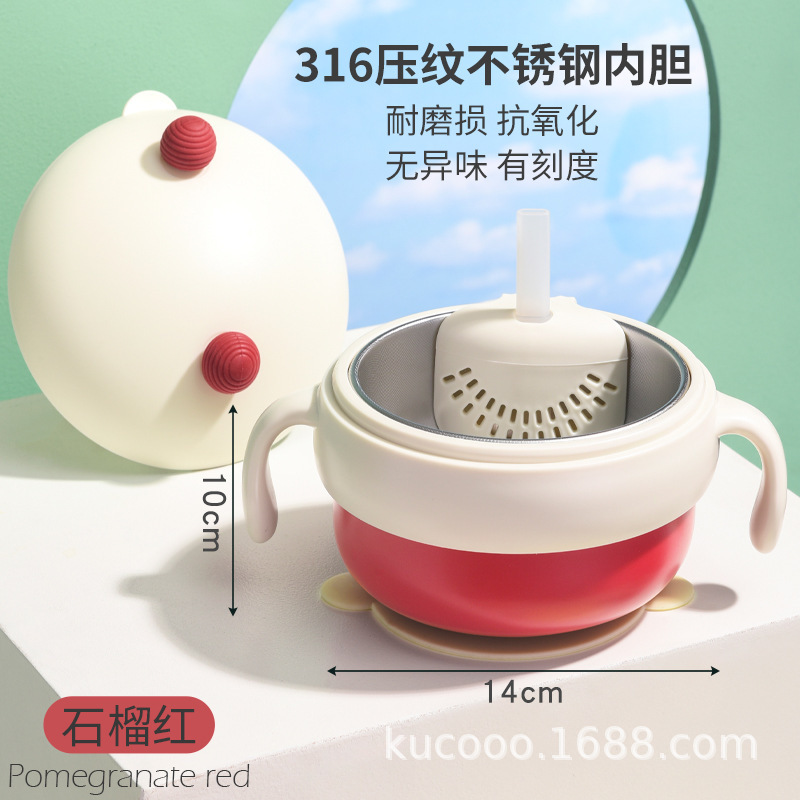 Rojo granada (acero inoxidable)