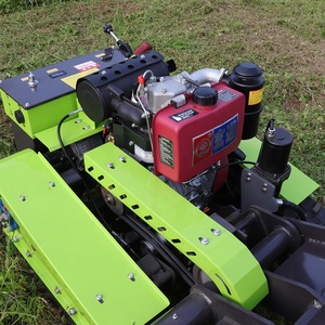 <span class=keywords><strong>Tondeuse</strong></span> à fléaux diesel professionnelle télécommandée sur chenilles en caoutchouc avec GPS, certifiée CE et EPA, pour la gestion commerciale de la végétation et des haies hautes - Product Image 4