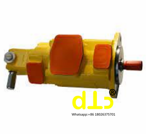 Pompe à carburant hydraulique à palettes 6E6666 pour chargeuse CAT 966E 966F, pièces de rechange moteur - Product Image 6