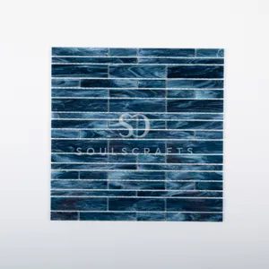 Soulscrafts стеклянная мозаичная настенная плитка для украшения комнаты