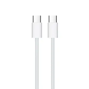 Kabel pengisi daya ponsel, kabel pengisian daya Cepat 1M 2M PD 18W untuk USB-C Tipe c