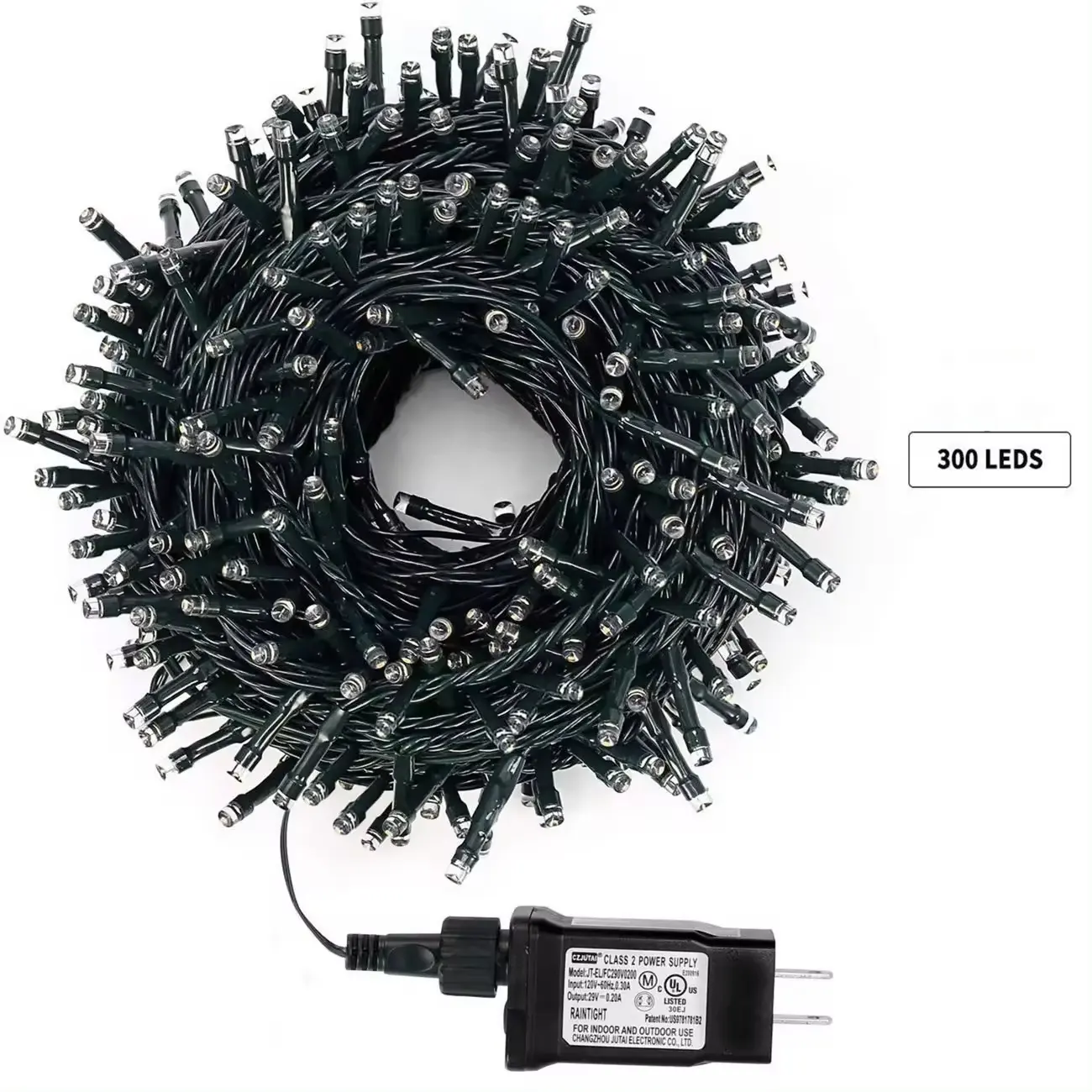 屋外屋内低電圧LEDストリングライトグリーンクリスマスデコレーションフェアリーライト24VEU US UK AUプラグ