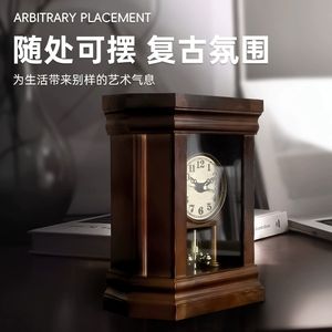 <span class=keywords><strong>Reloj</strong></span> <span class=keywords><strong>de</strong></span> Péndulo <span class=keywords><strong>Antiguo</strong></span> <span class=keywords><strong>de</strong></span> Estilo Chino, <span class=keywords><strong>Reloj</strong></span> <span class=keywords><strong>de</strong></span> Mesa <span class=keywords><strong>de</strong></span> Estilo Americano para Sala <span class=keywords><strong>de</strong></span> Estar o Dormitorio - Product Image 4