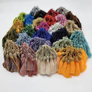 Frangia in tessuto <span class=keywords><strong>per</strong></span> decorazioni tessili <span class=keywords><strong>per</strong></span> la casa, passamaneria con <span class=keywords><strong>nappe</strong></span>, <span class=keywords><strong>nappe</strong></span> all'ingrosso, frange <span class=keywords><strong>per</strong></span> <span class=keywords><strong>tende</strong></span> adatte <span class=keywords><strong>per</strong></span> il fai da te - Product Image 1