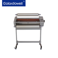 Machine à plastifier semi-automatique à chaud et à froid WD FM-650 630 mm, laminateur à rouleaux, nouvel équipement de post-presse
