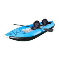 Kayak flottant pas cher, canoë gonflable pour 2 personnes, fabricants de packrafts, prix des bateaux à rames