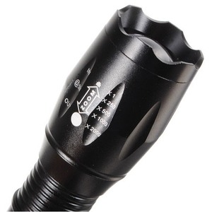 ครี xml T6 ไฟฉายแบบชาร์จไฟได้ไฟ LED ซูมไลท์ 2000 ลูเมนการใช้งานกลางแจ้งแบบยุทธวิธี - Product Image 3