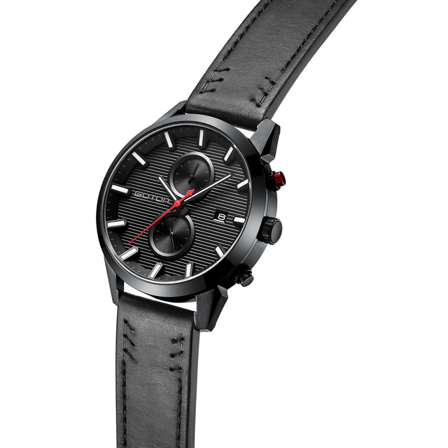 Factory Price Stainless Steel 316l case Fashion Casual Timing Chronograph Designer Watches Famous Brands with Two Small Dial