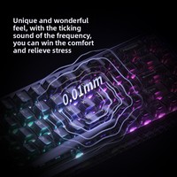 Clavier mécanique filaire HZGAMER Cool68 à axe magnétique, RT Esports Gaming, Hot-Swappable, RGB, taux de polling 8K, silencieux