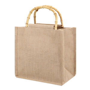 Сумка из натуральной джутовой мешковины - Product Image 3