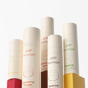 Ensemble de flacons cosmétiques en plastique personnalisés 50 ml 150 ml, sérum, <span class=keywords><strong>mousse</strong></span> nettoyante essentielle, flacon pulvérisateur, flacon pompe pour lotion, ensemble d'emballages pour soins de la peau - Product Image 2