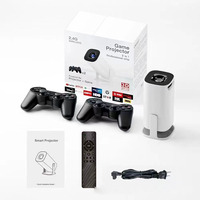 Proyektor portabel Mini 4K terbaru M300 MAX, proyektor Game luar ruangan teater rumah 4G nirkabel pasar aplikasi Android 11 OS WIFI 3D