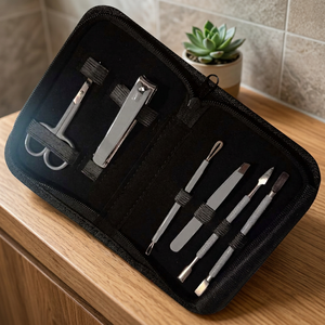 ASAP BEAUTY PAKISTAN Nail Clipper Cutter Trimmer Grooming Kit Manicure Set <b>Pedicure</b> Toe Nail Art <b>Tools</b> Stainless Steel 10 1 - Product Image 3