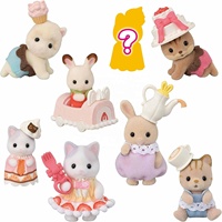 Vente en gros 2026 Dernière collection Bestseller Série Senbeier Family Cake Party Blind Bag Blind Box Petite poupée mignonne en matériau floqué