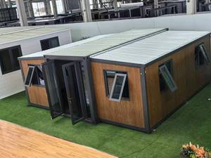 2 3 4 phòng ngủ sang trọng đúc sẵn prefab mở rộng container nhà để bán sẵn sàng thực hiện Cơn Bão bằng chứng prefab di động nhỏ nhà - Product Image 4