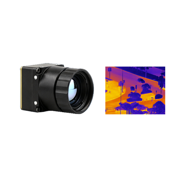 Mipi 640*512 Thermal Imaging Analog Camera H.265 1 Year IP54 CMOS Temperature Measurement for Raspberry Pi