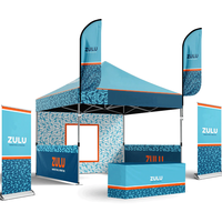 Carpa Plegable con Impresión de Logotipo Personalizado, Diseño Personalizado, Carpa Pop-up para Ferias Comerciales, Actividades de Marca y Venta de Productos