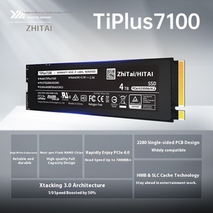 ZhiTai TiPlus7100 <b>2TB</b> M.2 Internal SATA 3.0 SSD Wireless High-Speed PCIE GEN3 Read/Write 501-600MB/S New Laptop Expansion Port I - Product Image 3